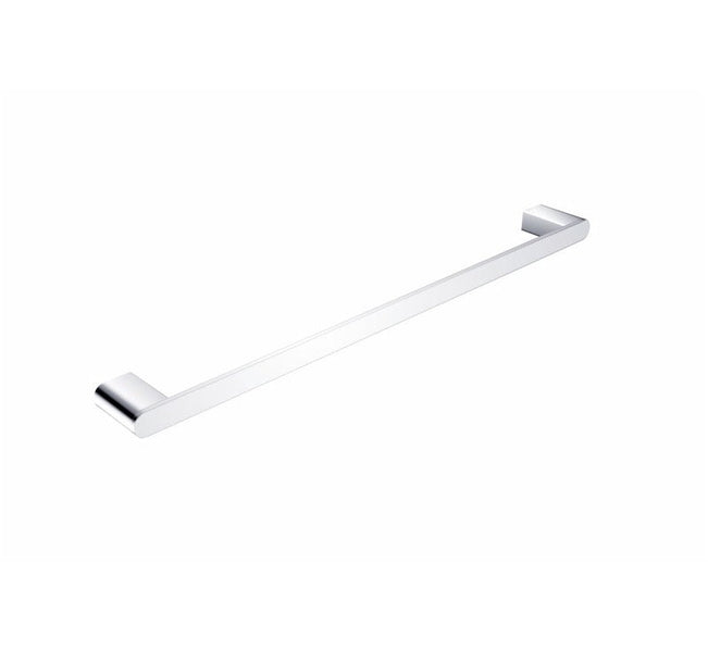 Nero Bianca Single Towel Rail 600mm Chrome | The Blue Space