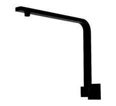 Modern National Chao High Rise Shower Arm Square 350mm Black | The Blue Space