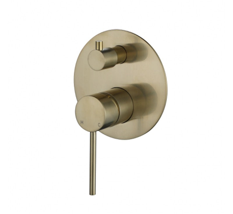 Modern National Star Mini Shower Divertor PVD Brushed Bronze | The Blue Space
