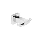 Modern National Luxe Robe Hook Double Chrome | The Blue Space