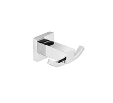 Modern National Luxe Robe Hook Double Chrome | The Blue Space