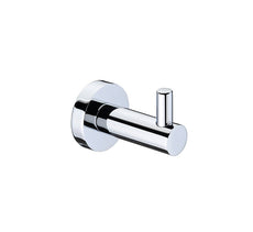 Modern National Mirage Robe Hook Single Chrome | The Blue Space