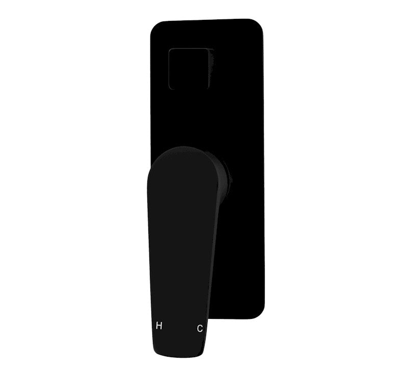 Modern National Acquato Shower Mixer with Diverter 15 Year Warranty Black | The Blue Space