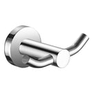 Modern National Mirage Robe Hook Double Chrome | The Blue Space