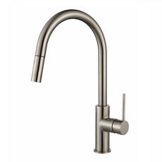 Modern National Star Mini Pull Out Kitchen Mixer Brushed Nickel | The Blue Space