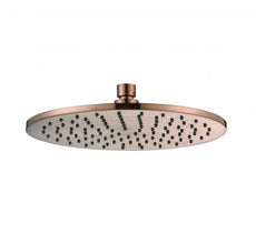 Modern National Star Round Shower Head 250mm Champagne | The Blue Space