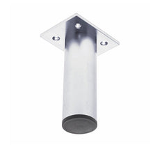 Fienza Hampton Round Chrome Adjustable Leg - 4 lengths | The Blue Space