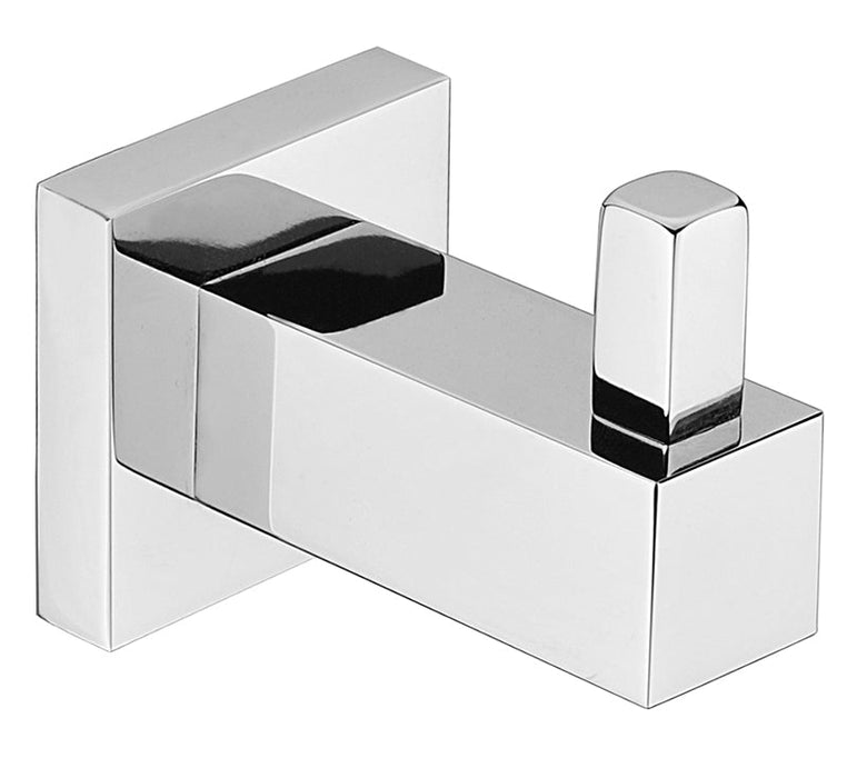 Modern National Luxe Robe Hook Single Chrome | The Blue Space