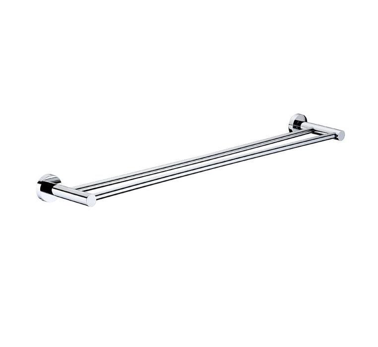 Modern National Mirage Double Towel Rail Chrome | The Blue Space