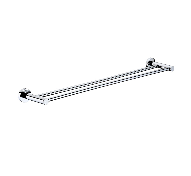 Mirage  Double Towel Rail Chrome