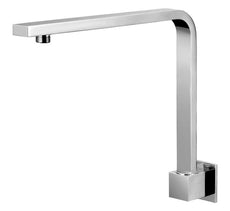 Modern National Chao High Rise Shower Arm Square 350mm - Chrome | The Blue Space