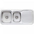 Oliveri LakeLand 1 & 3/4 bowl topmount sink L/H drainer 1TH - The Blue Space