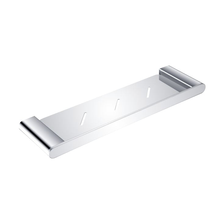 Nero Bianca Shower Shelf Chrome | The Blue Space