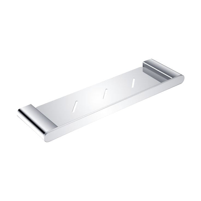 Nero Bianca Shower Shelf Chrome | The Blue Space