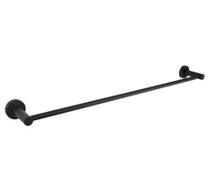 Modern National Mirage Single Towel Rail Matte Black | The Blue Space