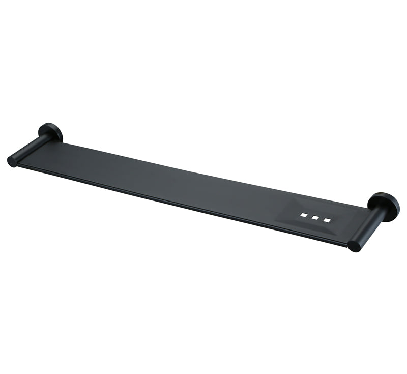 Modern National Mirage Metal Shelf Matte Black | The Blue Space