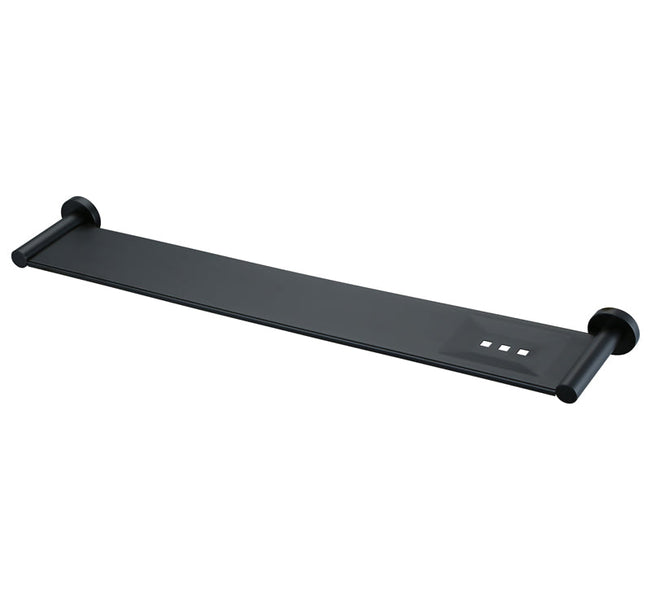 Modern National Mirage Metal Shelf Matte Black | The Blue Space