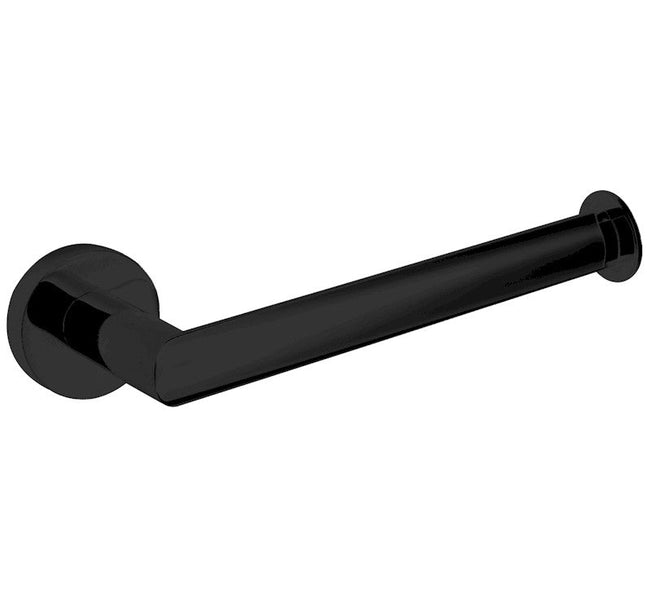 Modern National Eva Black Toilet Paper Holder Matte Black | The Blue Space