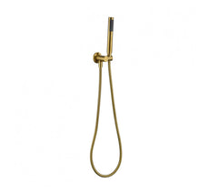Modern National Star Round Hand Shower on Bracket - Brushed Bronze | The Blue Space