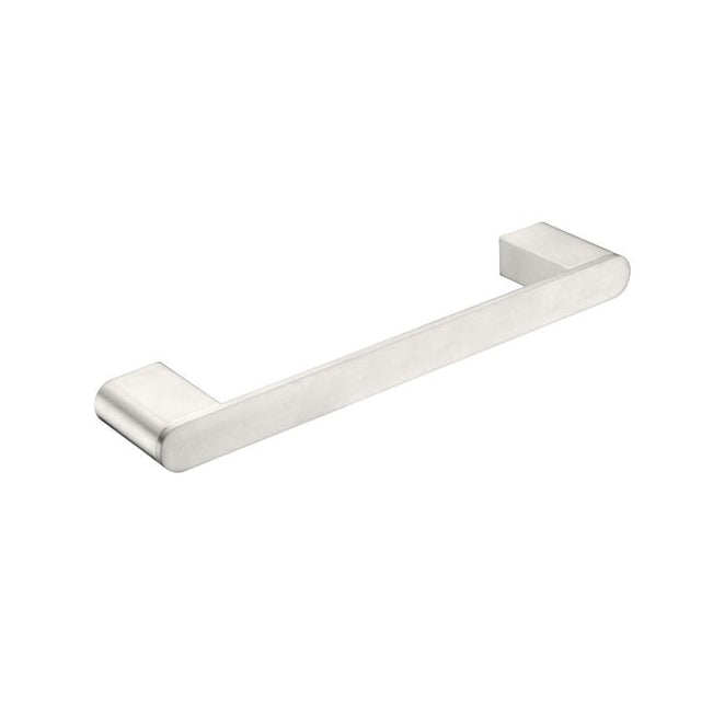 Nero Bianca Hand Towel Rail Brushed Nickel | The Blue Space