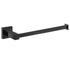 Modern National Luxe Black Towel Bar 270mm Matte Black | The Blue Space