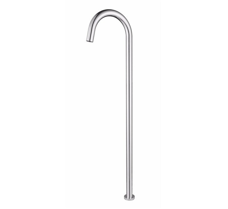 Star Freestanding Bath Spout Chrome