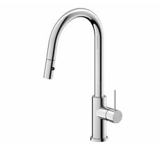 Nero Mecca Pull Out Sink Mixer With Vegie Spray Chrome | The Blue Space