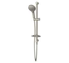 Rome Shower on Rail - Brushed Nickel - The Blue Space