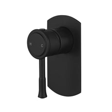 Modern National Montpellier Shower Mixer Black | The Blue Space