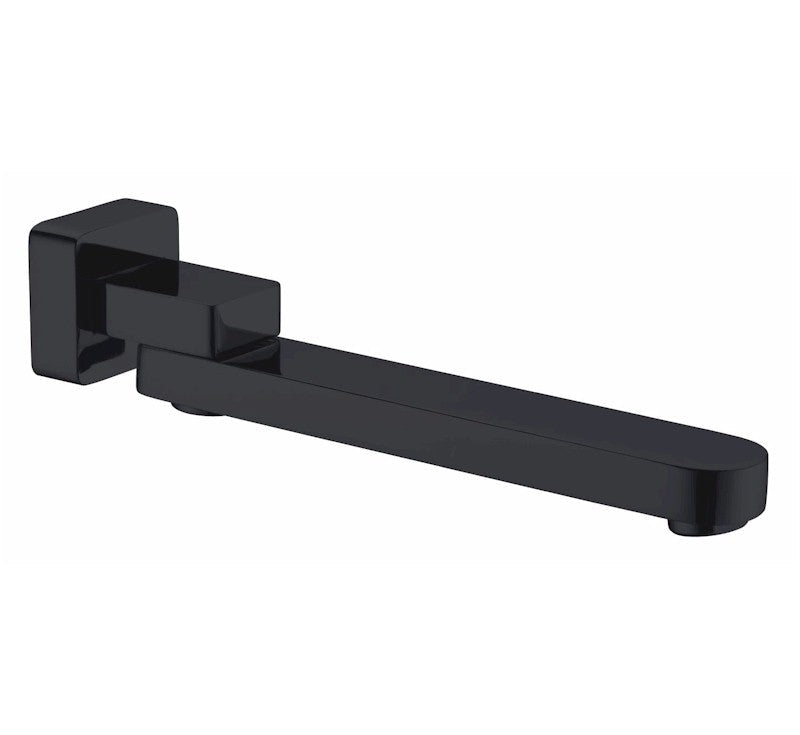 Nero Bianca/Ecco Swivel Bath Spout Matte Black | The Blue Space