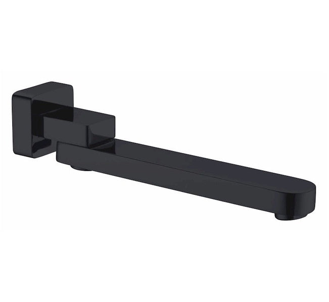 Nero Bianca/Ecco Swivel Bath Spout Matte Black | The Blue Space