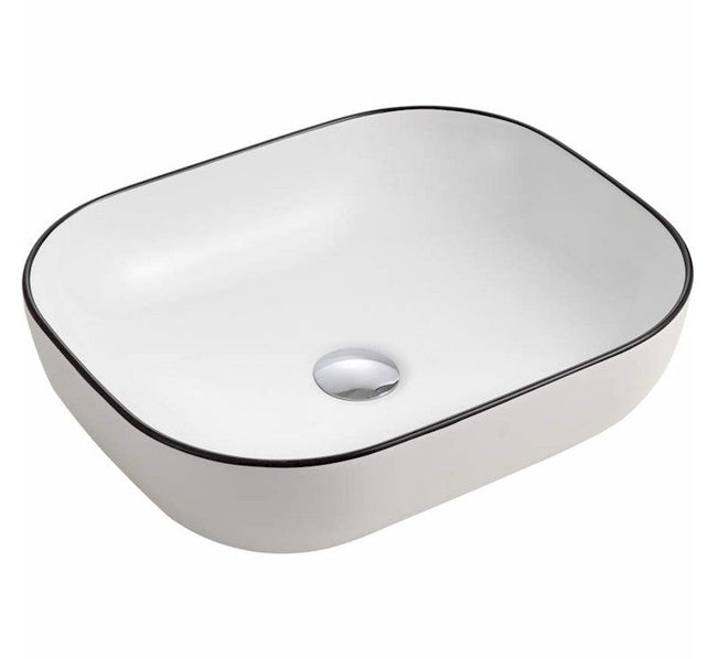 Naples Black Line Counter Top Basin - The Blue Space