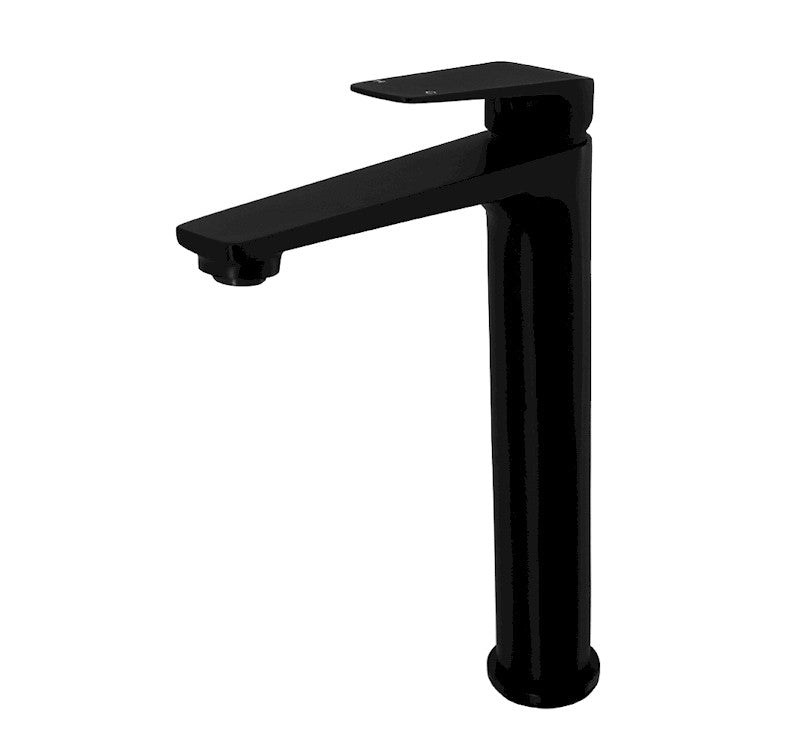 Cascade Vessel Mixer Matte Black