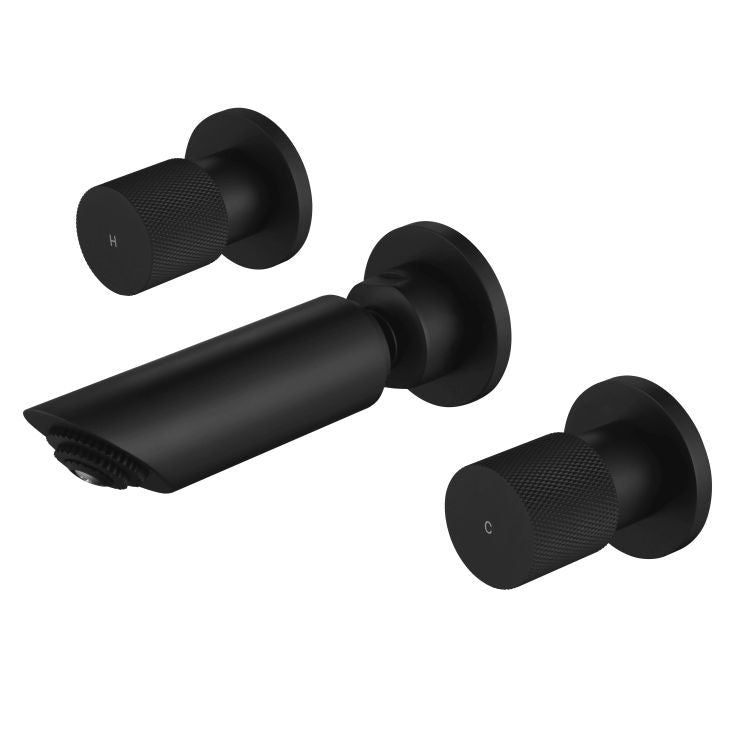 Modern National Cadence 1/4 Turn Shower Set Matte Black | The Blue Space