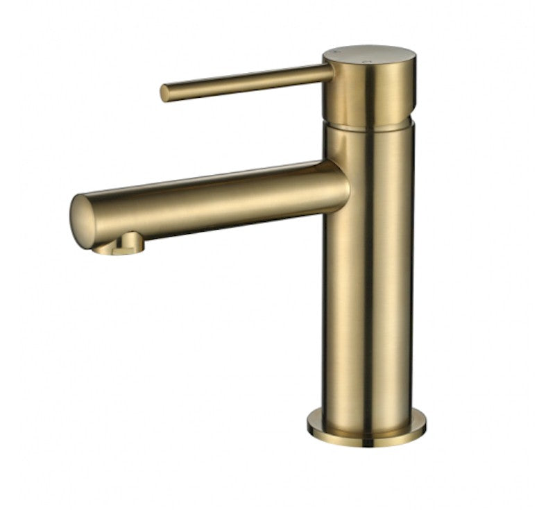 Star Mini Basin Mixer PVD Brushed Bronze