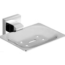 Modern National Luxe Soap Dish Chrome | The Blue Space