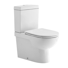 Indigo Ridge Rimless Toilet Suite side view - best selling replacement toilets in Australia, online at The Blue Space
