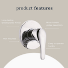 Indigo Elite Bath/Shower Mixer Chrome product features | The Blue Space replacement taps