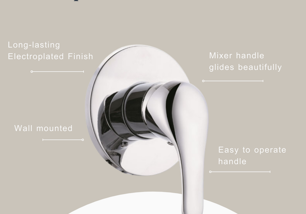 Indigo Elite Bath/Shower Mixer Chrome product features | The Blue Space replacement taps