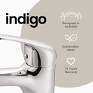 Indigo features sink mixer chrome  | Indigo Elite Sink Mixer Chrome The Blue Space 