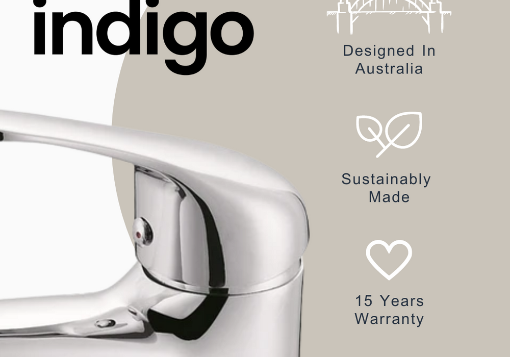 Indigo features sink mixer chrome  | Indigo Elite Sink Mixer Chrome The Blue Space 