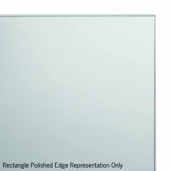 Thermogroup Rectangle Polished Edge Mirror - The Blue Space