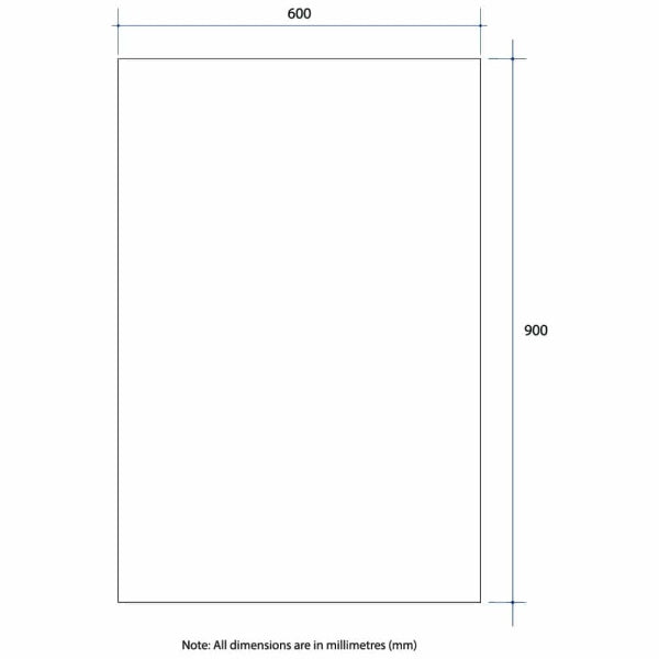 Thermogroup Rectangle Polished Edge Mirror