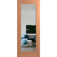 Hume Joinery JST1 820 Clear Glass Entrance Door 2040x820x40 | The Blue Space