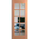 Hume Joinery JST10 820 Clear Glass Entrance Door 2040x820x40 | The Blue Space