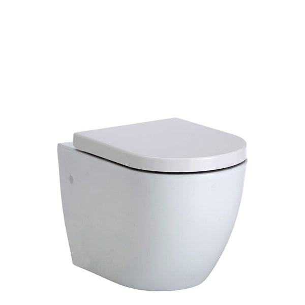 Fienza Koko Rimless Wall Hung Toilet Suite online at The Blue Space