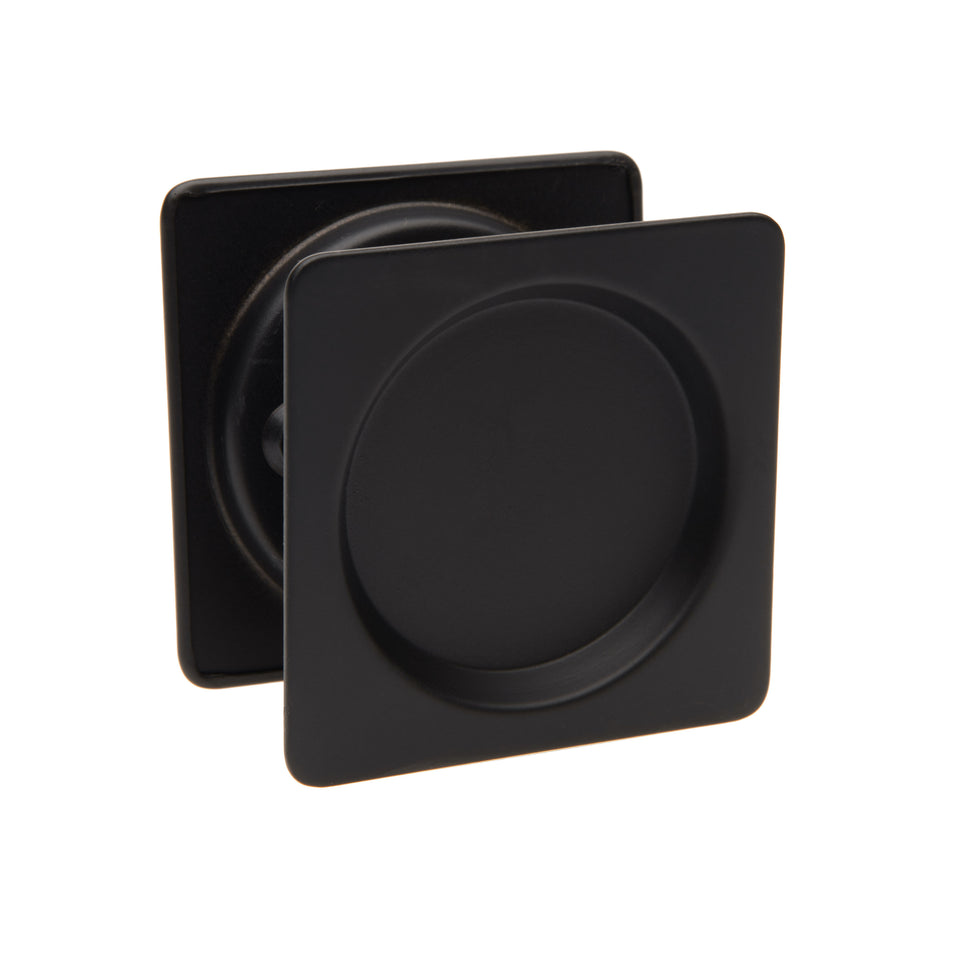 Lane Cavity Slider Door Handle Door Handle Pass Square Matte Black