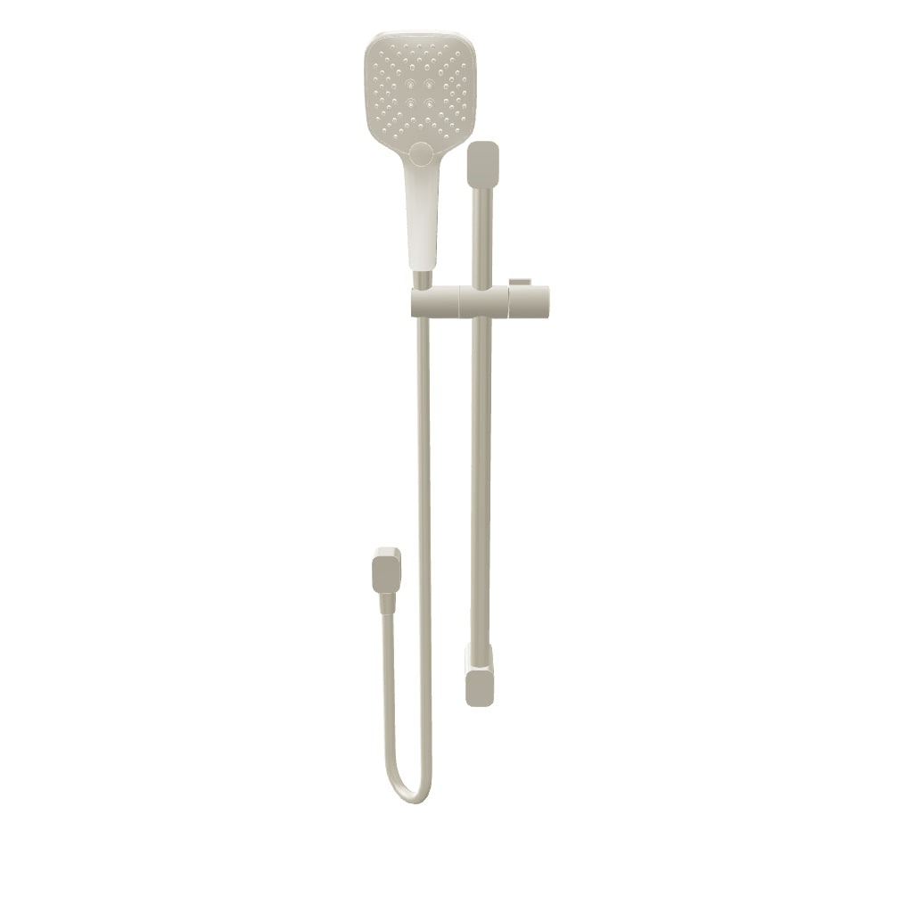 Caroma Luna Multifunctional Rail Shower Brushed Nickel 3D Model - The Blue Space