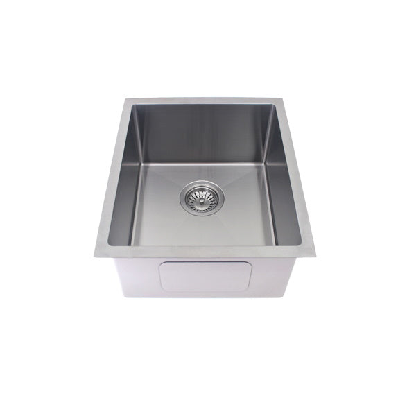 Modern National Single Bowl Sink, Round Corner Round Waste | The Blue Space