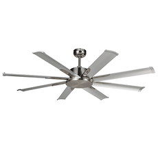 Martec Albatross 65" 165cm DC Ceiling Fan Brushed Nickel Online at The Blue Space